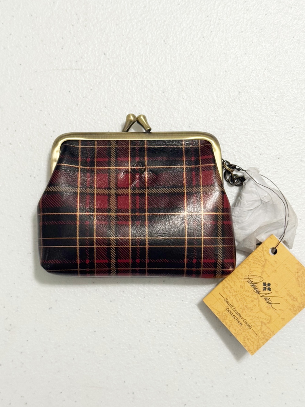 Patricia Nash Large Borse Tartan Coin Purse